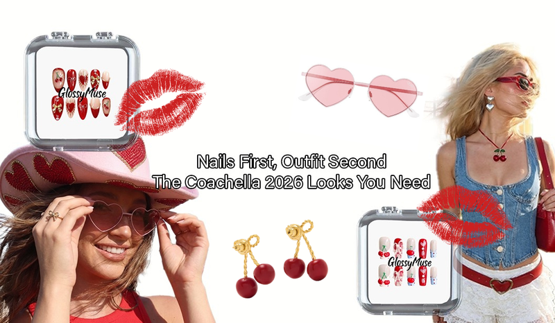 Fit Check: The Best Coachella 2026 Nails to Seal Your Festival Look – GlossyMuse press-on nails