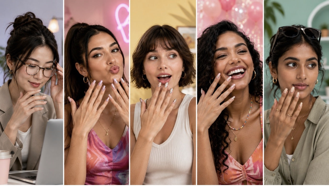 Are Press-On Nails Right for You? – GlossyMuse press-on nails