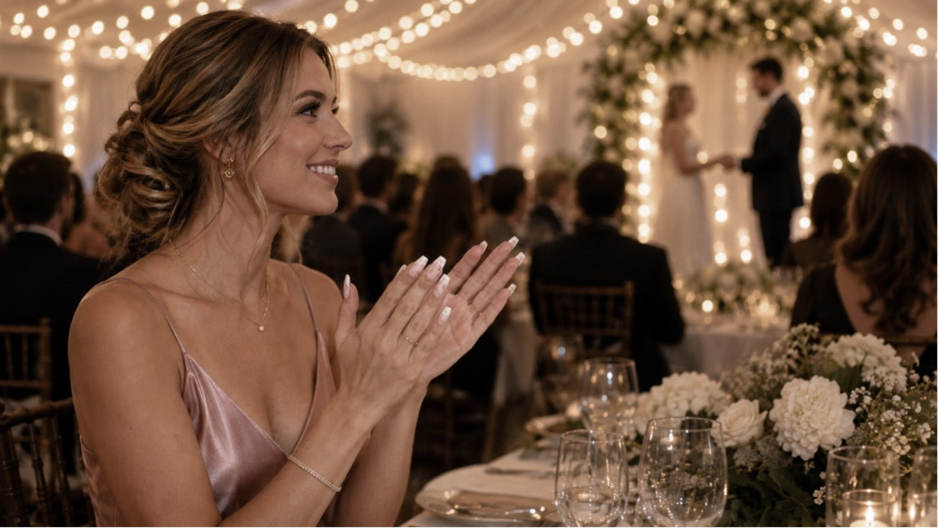 Wedding Guest Nails: Dress for the Role – GlossyMuse press-on nails