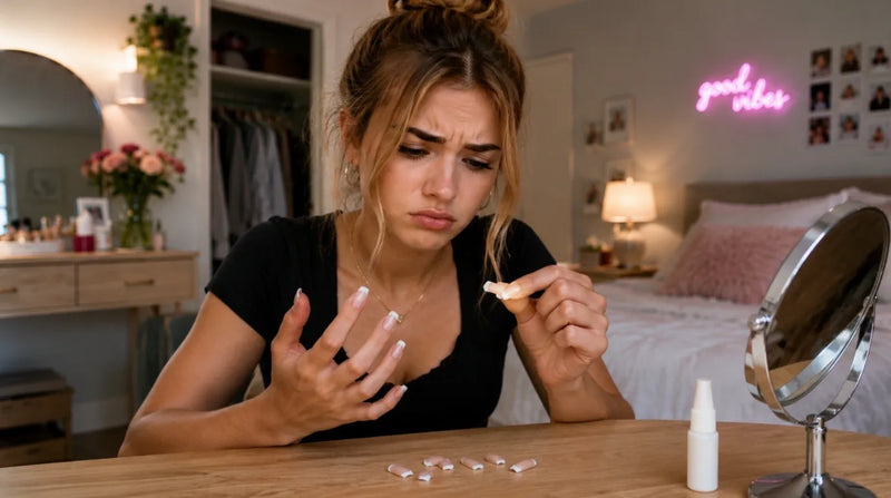 Why Your Press-On Nails Keep Falling Off – GlossyMuse press-on nails