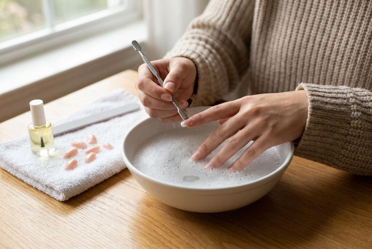 How to Remove Press-On Nails Without Damaging Your Natural Nails – GlossyMuse press-on nails