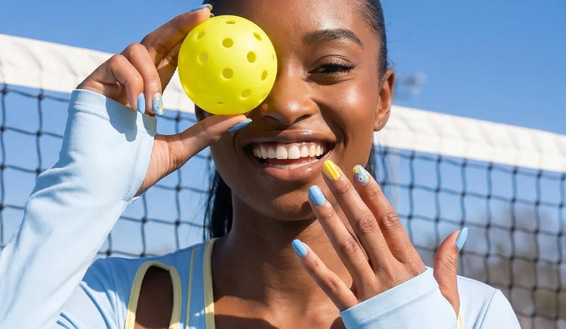 Sport OOTD: The Best Pickleball Outfits to Pair With Your Short Press-On Nails – GlossyMuse press-on nails