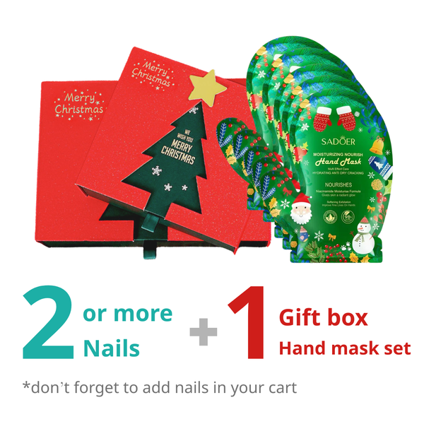 Gift Box: Hand Mask Set (Must add 2 Nails to your cart)