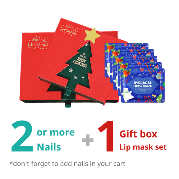 Gift Box: Lip Mask Set (Must add 2 Nails to your cart)