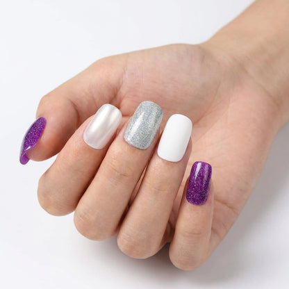 Glam Daily | Everyday Shine Square Short Press on nail