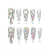 Frosted Glass Spikes