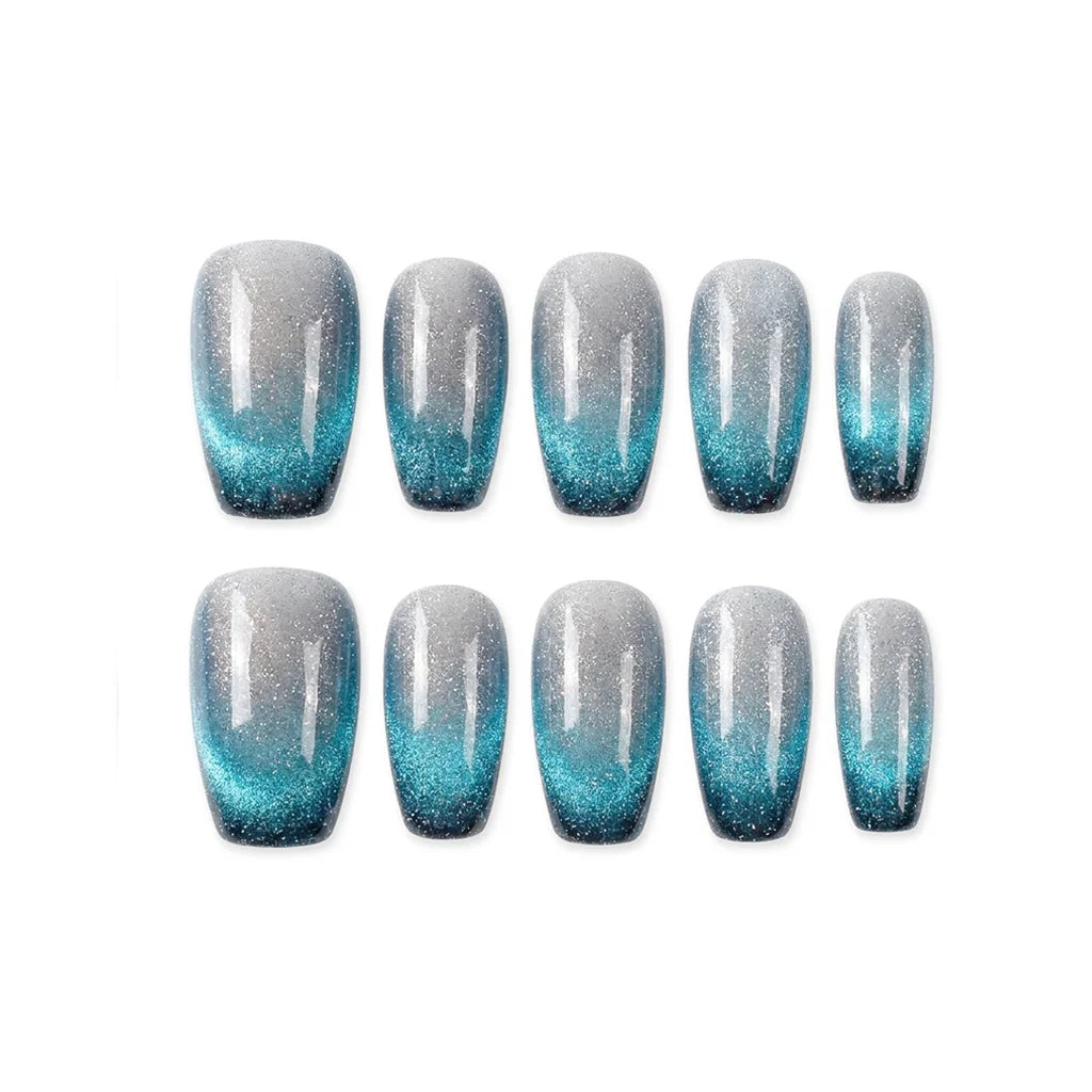Ocean Twilight Press On Nails - View 1