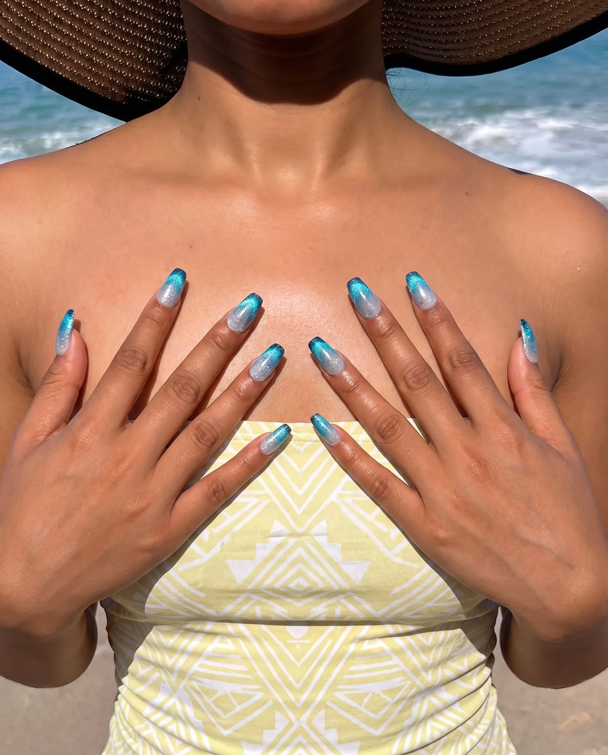 Ocean Twilight Press On Nails - View 2