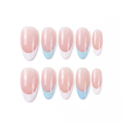 Coastal SeaGlass Press On Nails