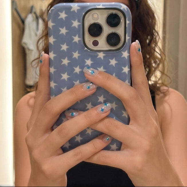 Effortless Everyday | Soft Orbit Square Short Press on nail