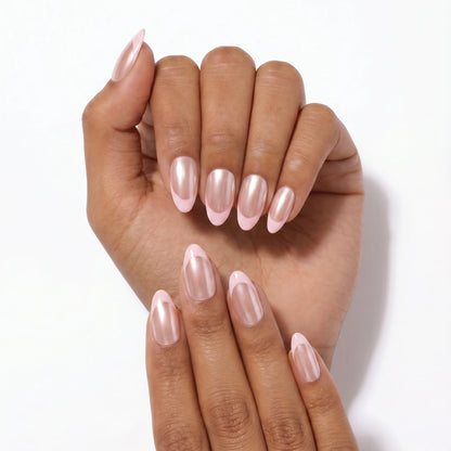 Modern Daily | Soft Glow Almond Medium Press on nail