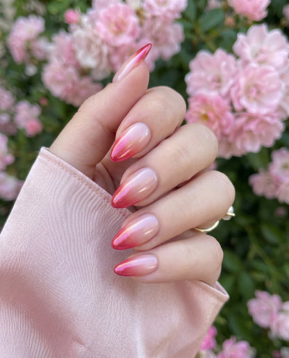 Everyday Chic | Velvet Shine Almond Medium Press on nail