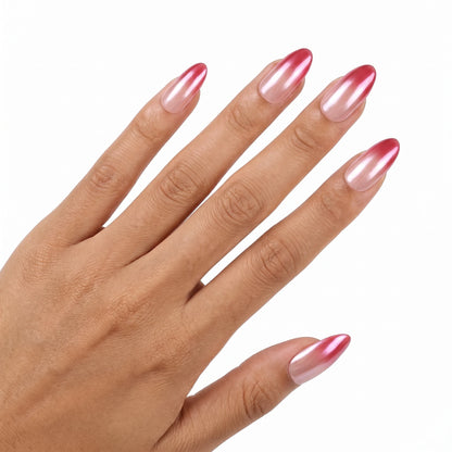 Everyday Chic | Velvet Shine Almond Medium Press on nail