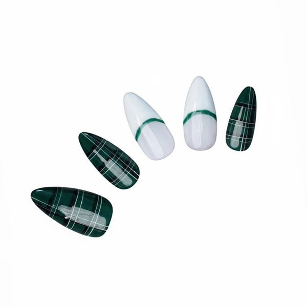 Green Scottish Vintage Check