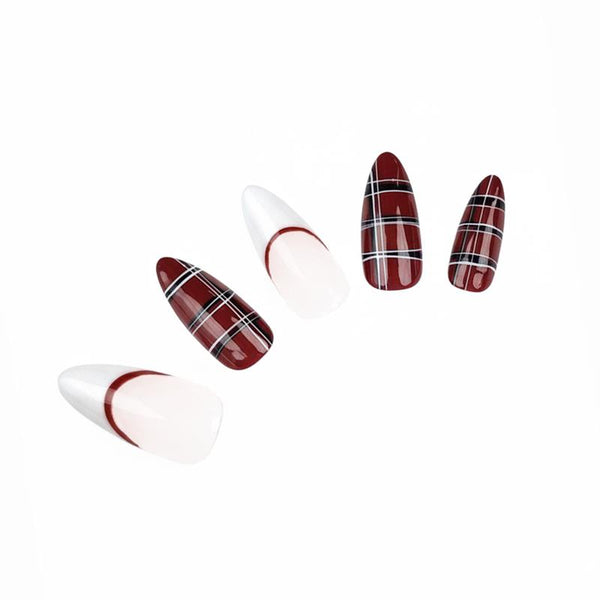 Red Scottish Vintage Check